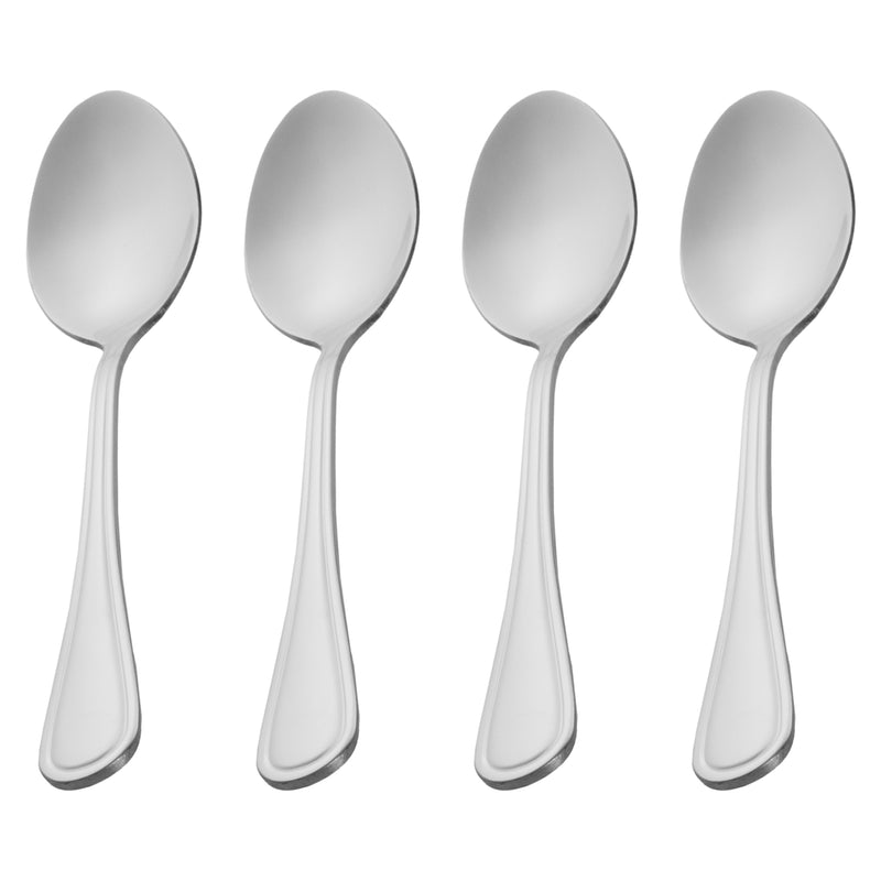 ST. JAMES CUTLERY BRISTOL (880) DESSERT SPOON 4PC HANG PACK