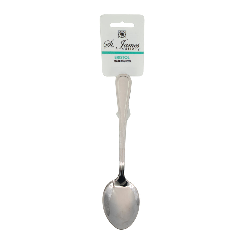 ST. JAMES CUTLERY BRISTOL (880) DESSERT SPOON 4PK HANG CARD