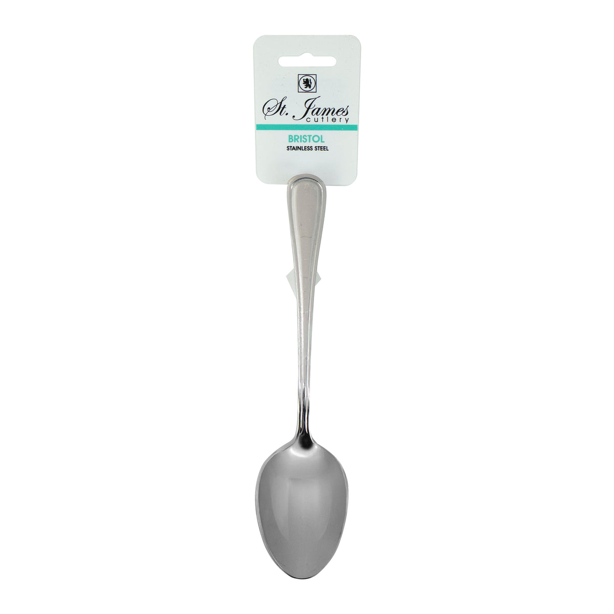 ST. JAMES CUTLERY BRISTOL (880) DESSERT SPOON 4PK HANG CARD