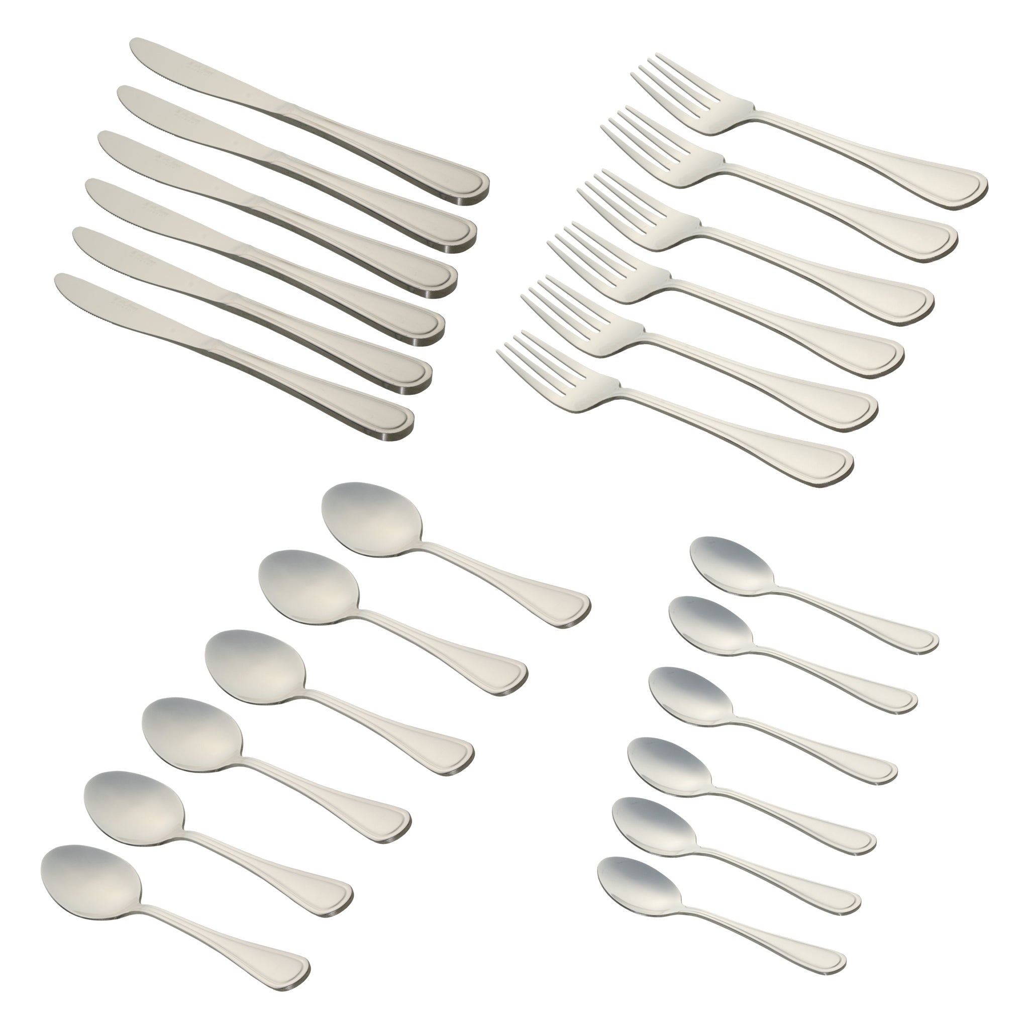 ST. JAMES CUTLERY BRISTOL (880)  GIFT BOX 24 PIECE SET