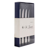 ST. JAMES CUTLERY BRISTOL (880) 4 PIECE STEAK KNIFE SET IN A GIFT BOX