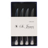 ST. JAMES CUTLERY BRISTOL (880) 4 PIECE STEAK KNIFE SET IN A GIFT BOX