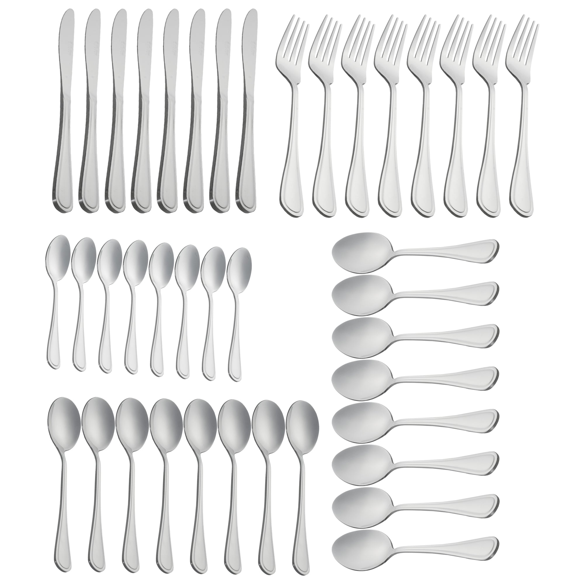 ST. JAMES CUTLERY BRISTOL (880) GIFT BOX 40PK SET
