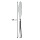 ST. JAMES CUTLERY BRISTOL (880) TABLE KNIFE 6PK STAINLESS STEEL