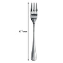 ST. JAMES CUTLERY BRISTOL (880) TABLE FORK 6PK STAINLESS STEEL