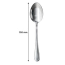ST. JAMES CUTLERY BRISTOL (880) DESSERT SPOON 6PK STAINLESS STEEL