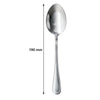 ST. JAMES CUTLERY BRISTOL (880) DESSERT SPOON 6PK STAINLESS STEEL