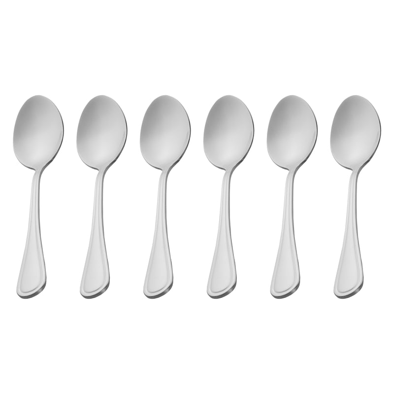 ST. JAMES CUTLERY BRISTOL (880) DESSERT SPOON 6PK STAINLESS STEEL