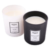 REGENT SCENTED CANDLES (VANILLA) IN A WHITE GLASS JAR WITH BLACK LID 6PK, 200G