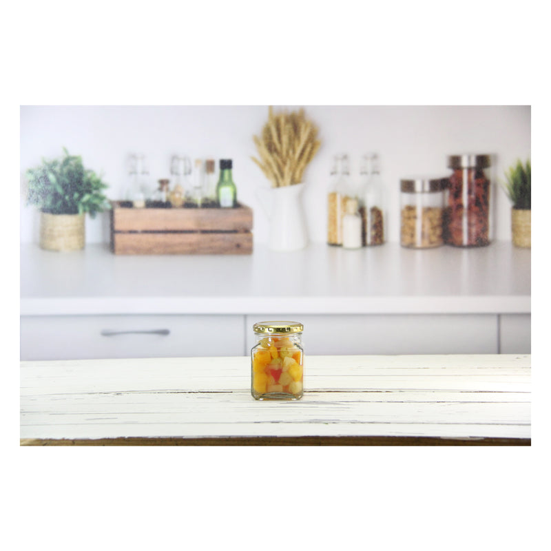 CONSOL 260ML CATERING SQUARE JAR 6PK