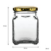 CONSOL 260ML CATERING SQUARE JAR 6PK