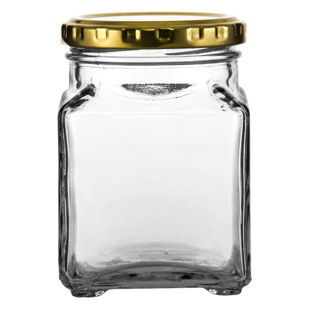 CONSOL 260ML CATERING SQUARE JAR 6PK