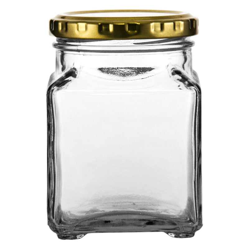 CONSOL 260ML CATERING SQUARE JAR 6PK