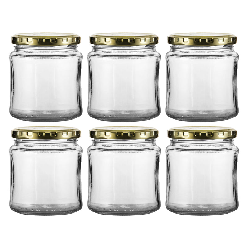 CONSOL 291ML CATERING JAM JAR 6PK