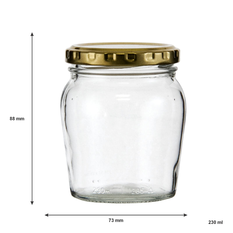 CONSOL 230ML PHOENIX CATERING JAR 6PK