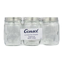 CONSOL 250ML PRESERVE JAR 6PK