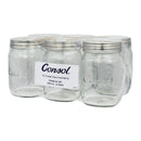 CONSOL 250ML PRESERVE JAR 6PK