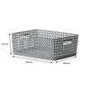 REGENT STOREAWAY GREY CLASSIC BASKETS 4PK VALUE PACK