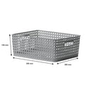 REGENT STOREAWAY CLASSIC BASKET GREY 4PCE VALUE PACK