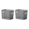 REGENT STOREAWAY CLASSIC BASKET GREY 4PCE VALUE PACK