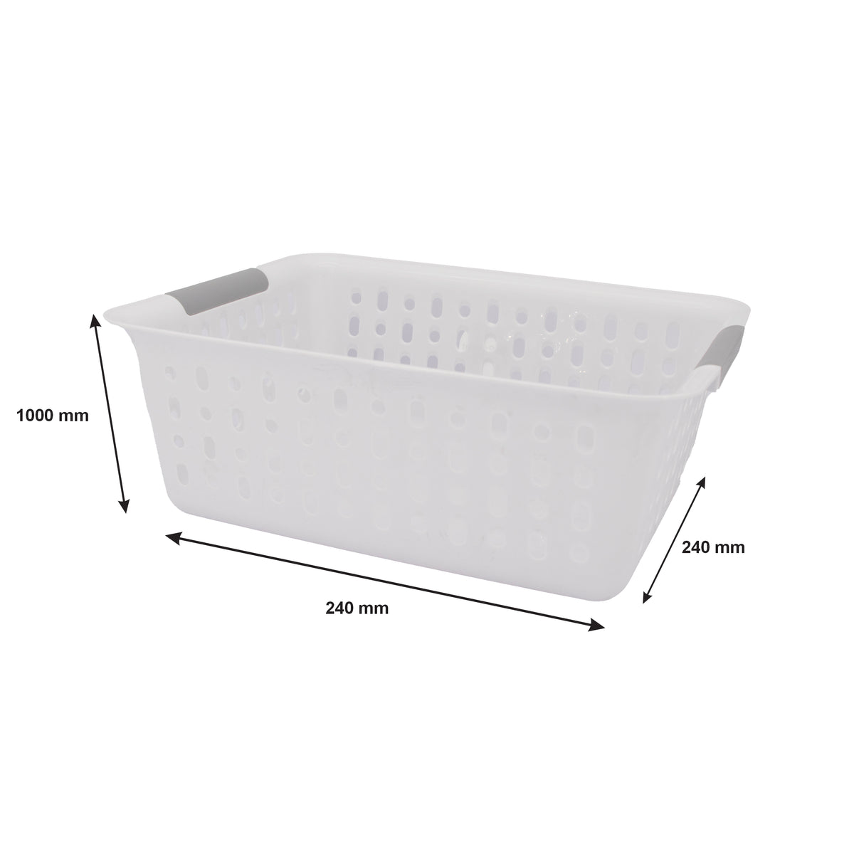 REGENT HARMONY WHITE AND GREY BASKETS 3PK VALUE PACK
