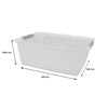 REGENT PLASTIC HARMONY BASKET WHITE 3PCE VALUE PACK (A,B & C), (345X280X130MM)