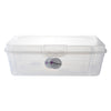 REGENT STOREAWAY CLEAR PLASTIC STACK BOXES 2.7L l 4.6L, 2 PIECE VALUE PACK