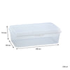 REGENT STOREAWAY CLEAR PLASTIC STACK BOXES 2.7L l 4.6L, 2 PIECE VALUE PACK