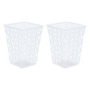 REGENT PLASTIC VENICE BASKET CLEAR 6PCE VALUE PACK (A,A,B,C,D,E), (310X230X85MM)