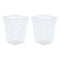 REGENT PLASTIC VENICE BASKET CLEAR 6PCE VALUE PACK (A,A,B,C,D,E), (310X230X85MM)