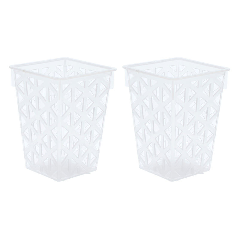 REGENT PLASTIC VENICE BASKET CLEAR 6PCE VALUE PACK (A,A,B,C,D,E), (310X230X85MM)