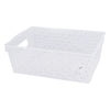 REGENT PLASTIC VENICE BASKET CLEAR 6PK VALUE PACK (A,A,B,C,D,E), 310X230X85MM