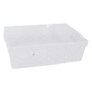 REGENT PLASTIC VENICE BASKET CLEAR 6PCE VALUE PACK (A,A,B,C,D,E), (310X230X85MM)