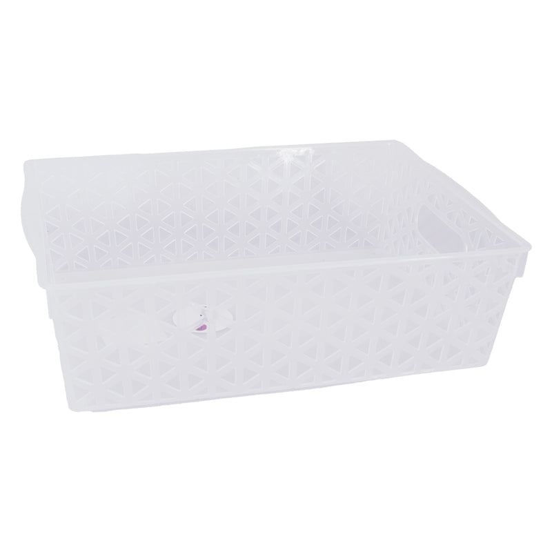REGENT PLASTIC VENICE BASKET CLEAR 6PCE VALUE PACK (A,A,B,C,D,E), (310X230X85MM)