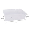 REGENT PLASTIC VENICE BASKET CLEAR 6PK VALUE PACK (A,A,B,C,D,E), 310X230X85MM