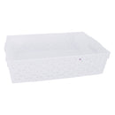 REGENT PLASTIC VENICE BASKET CLEAR 6PCE VALUE PACK (A,A,B,C,D,E), (310X230X85MM)