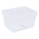 REGENT PLASTIC VENICE BASKET CLEAR 6PCE VALUE PACK (A,A,B,C,D,E), (310X230X85MM)