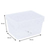 REGENT PLASTIC VENICE BASKET CLEAR 6PCE VALUE PACK (A,A,B,C,D,E), (310X230X85MM)