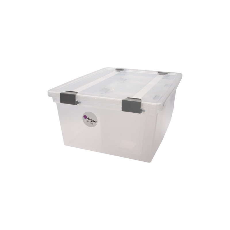 REGENT PLASTIC CLIPPY DEEP BOX CLEAR 2PCE VALUE PACK (B & E), (355X281X160MM)