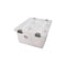 REGENT PLASTIC CLIPPY DEEP BOX CLEAR 2PCE VALUE PACK (B & E), (355X281X160MM)