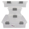 REGENT PLASTIC CLIPPY BOX CLEAR VALUE 4PK
