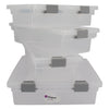 REGENT PLASTIC CLIPPY BOX CLEAR VALUE 4PK