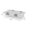 REGENT PLASTIC CLIPPY BOX CLEAR VALUE 4PK
