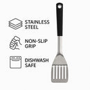 REGENT BRAAI TURNER STAINLESS STEEL WITH TPR HANDLE, 430MM