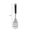 REGENT BRAAI TURNER STAINLESS STEEL WITH TPR HANDLE, 430MM