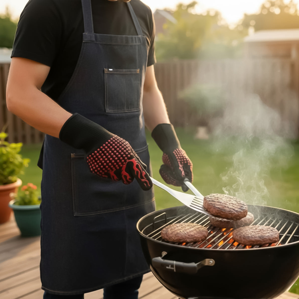 REGENT BRAAI TURNER STAINLESS STEEL WITH TPR HANDLE, 430MM