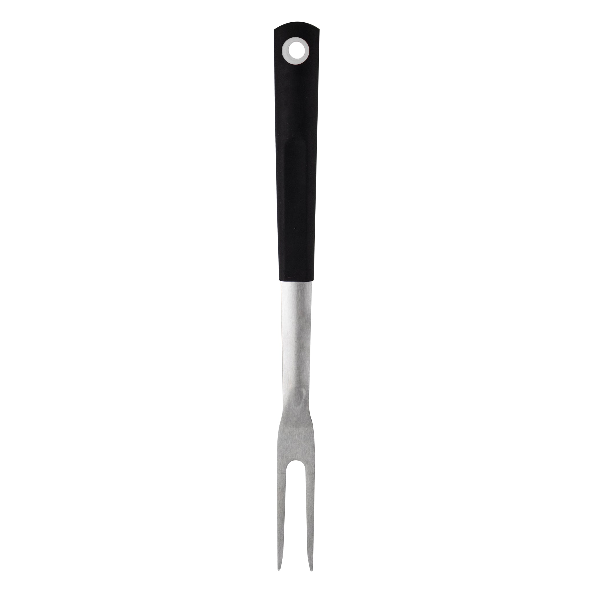 REGENT BRAAI FORK STAINLESS STEEL WITH TPR HANDLE, 400MM