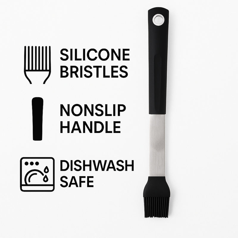 REGENT BRAAI BASTING BRUSH SILICONE, 380MM