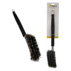 REGENT BRAAI 3 WAY CLEANING BRISTLE BRUSH WITH SCRAPER STAINLESS STEEL, 450MM