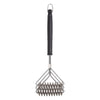 REGENT BRISTLE-FREE BRAAI GRILL CLEANING BRUSH STAINLESS STEEL, 440MM